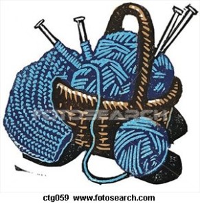 knit basket
